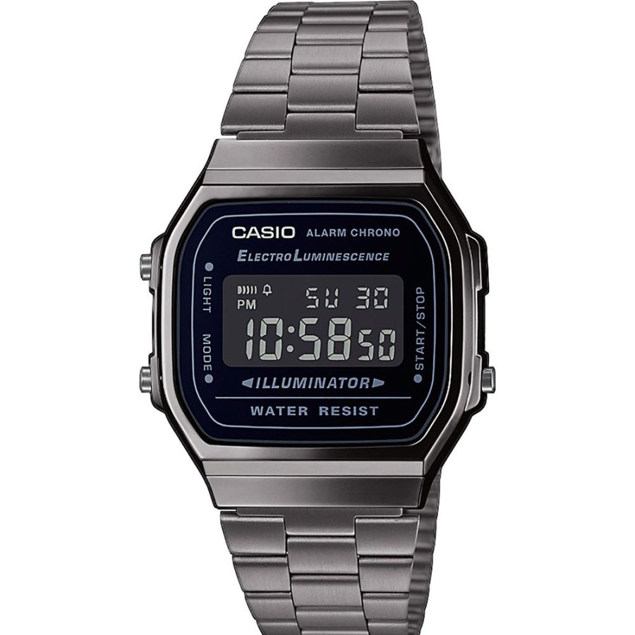 Homem Casio | Relogio Casio Vintage A168Wegg-1Bef Vintage Iconic