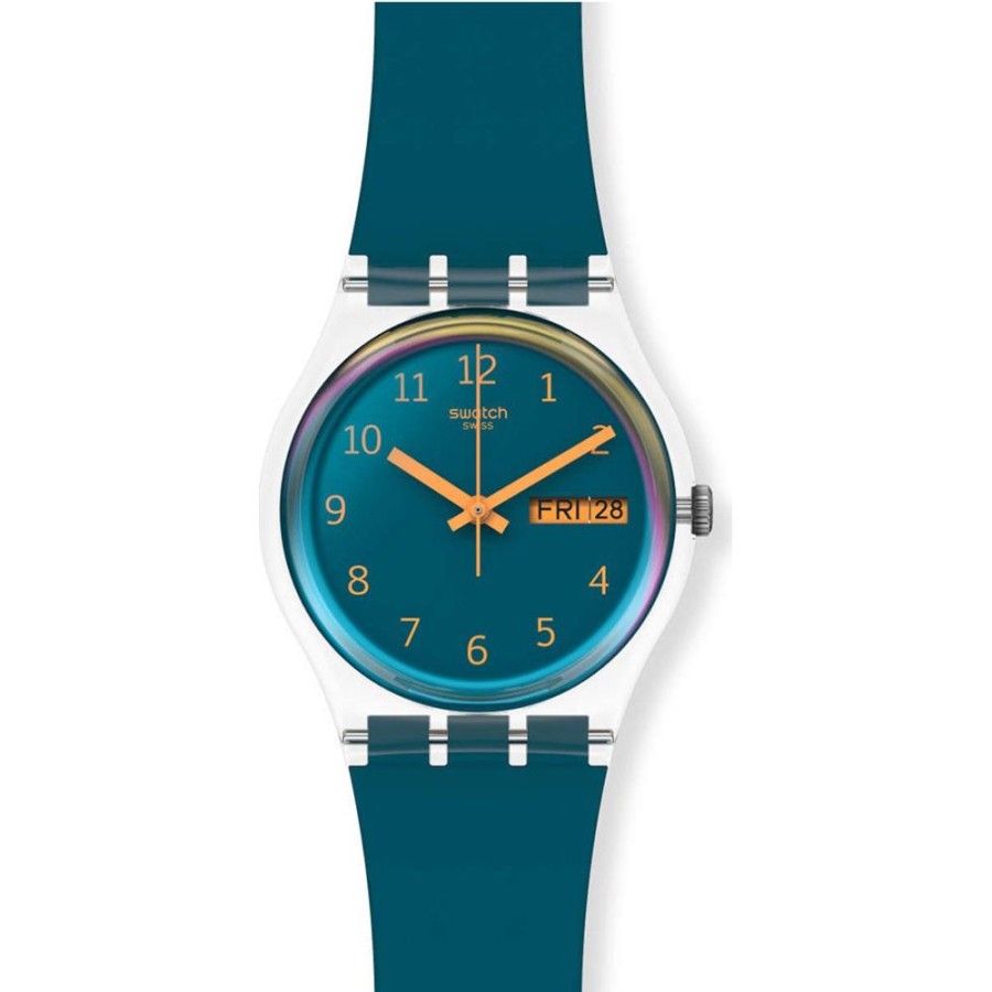 Homem Swatch | Relogio Swatch The Originals Bio-Reloaded So28K700-S14 Blue Away