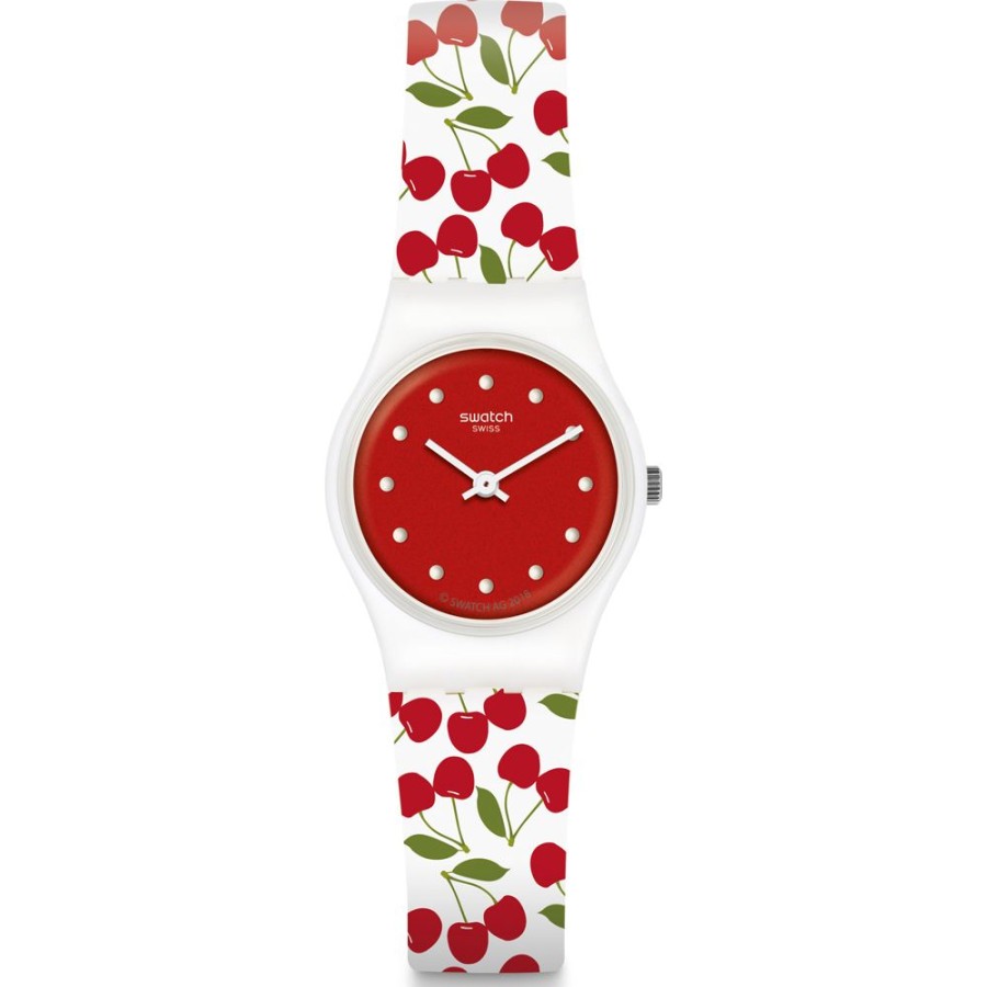 Criancas Swatch | Relogio Swatch Standard Ladies Lw167 Cerise Moi