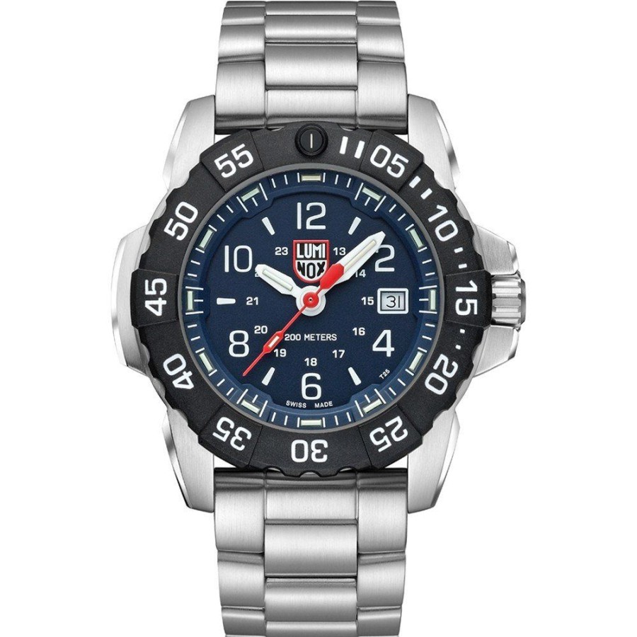 Homem Luminox | Relogio Luminox Sea Xs.3254-Cb Navy Seal Steel