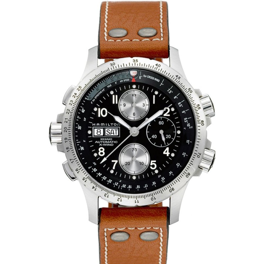 Homem Hamilton | Relogio Hamilton Aviation H77616533 Khaki X-Wind