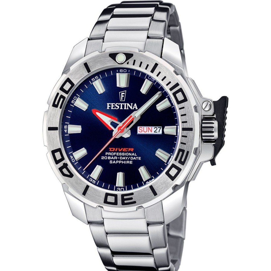 Homem Festina | Relogio Festina F20665/1 Diver