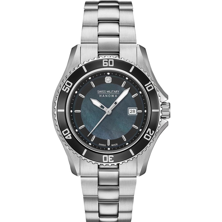 Mulher Swiss Military Hanowa | Relogio Swiss Military Hanowa Aqua 06-7296.7.04.007 Nautila Lady