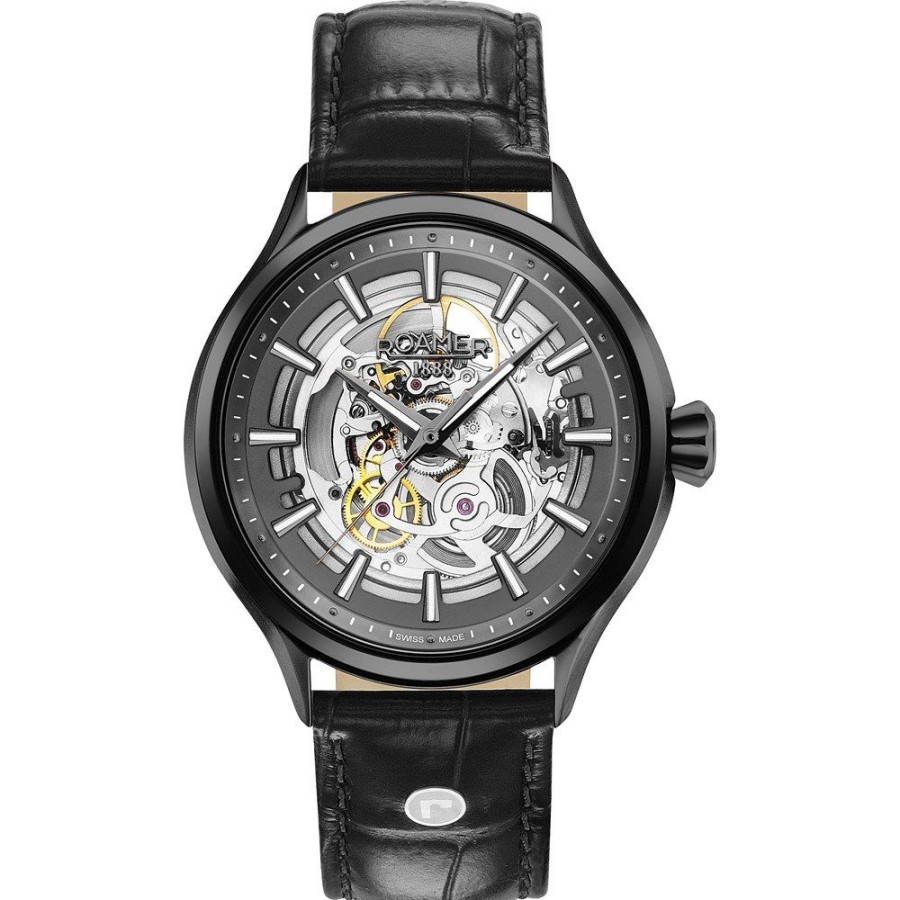 Homem Roamer | Relogio Roamer Competence 101663-40-55-05N Competence Skeleton Iii