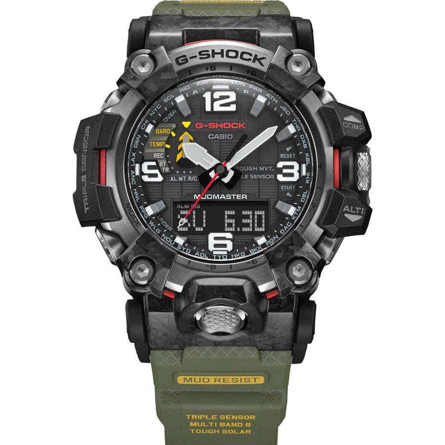 Homem G-Shock | Relogio G-Shock Mudmaster Gwg-2000-1A3Er