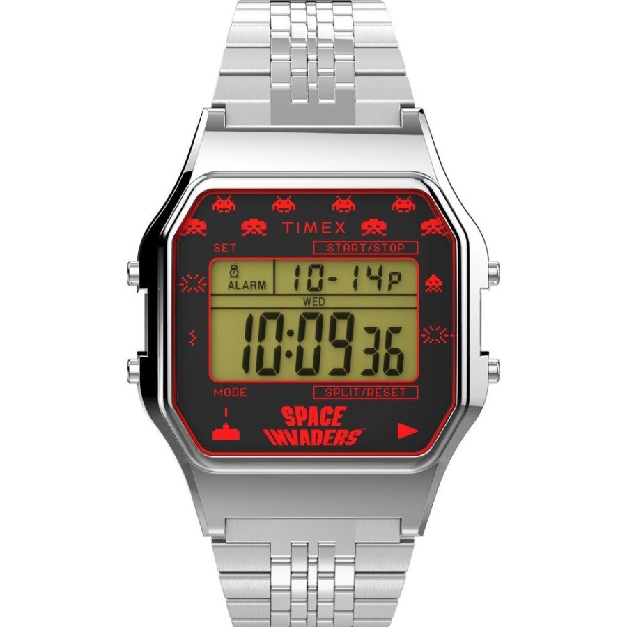 Homem Timex | Relogio Timex Tw2V30000 T80 X Space Invaders