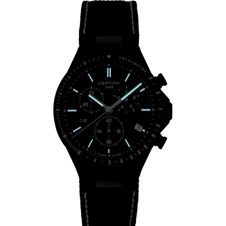 Homem Certina | Relogio Certina Ds C0434173808100 Ds-7 Chrono