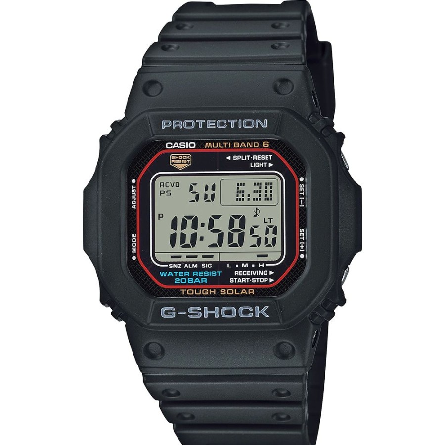 Homem G-Shock | Relogio G-Shock Classic Style Gw-M5610U-1Er Solar Waveceptor