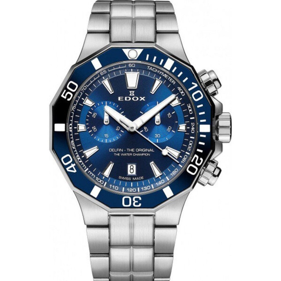 Homem Edox | Relogio Edox Delfin 10112-3Bum-Buin Delfin The Original