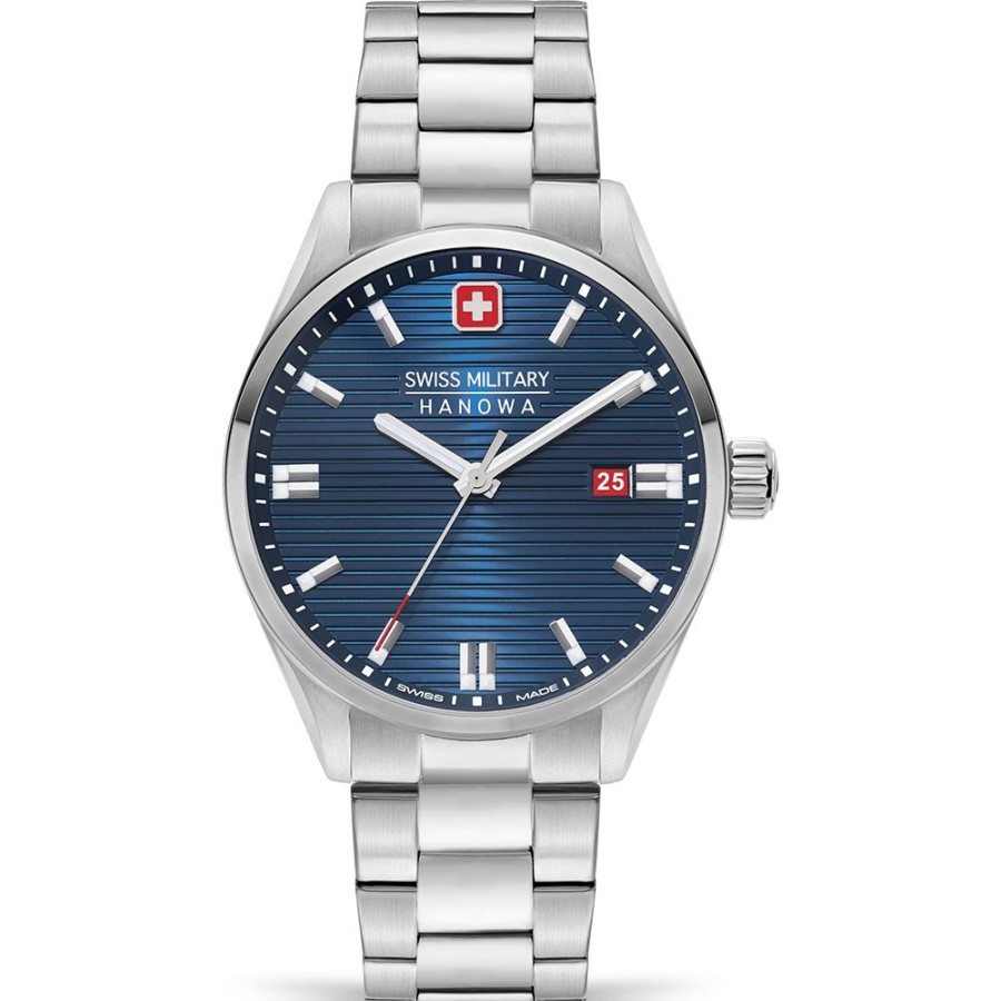 Homem Swiss Military Hanowa | Relogio Swiss Military Hanowa Land Smwgh2200102 Roadrunner