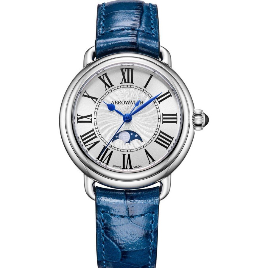 Mulher Aerowatch | Relogio Aerowatch 1942 43960-Aa03 1942 Lady Moon