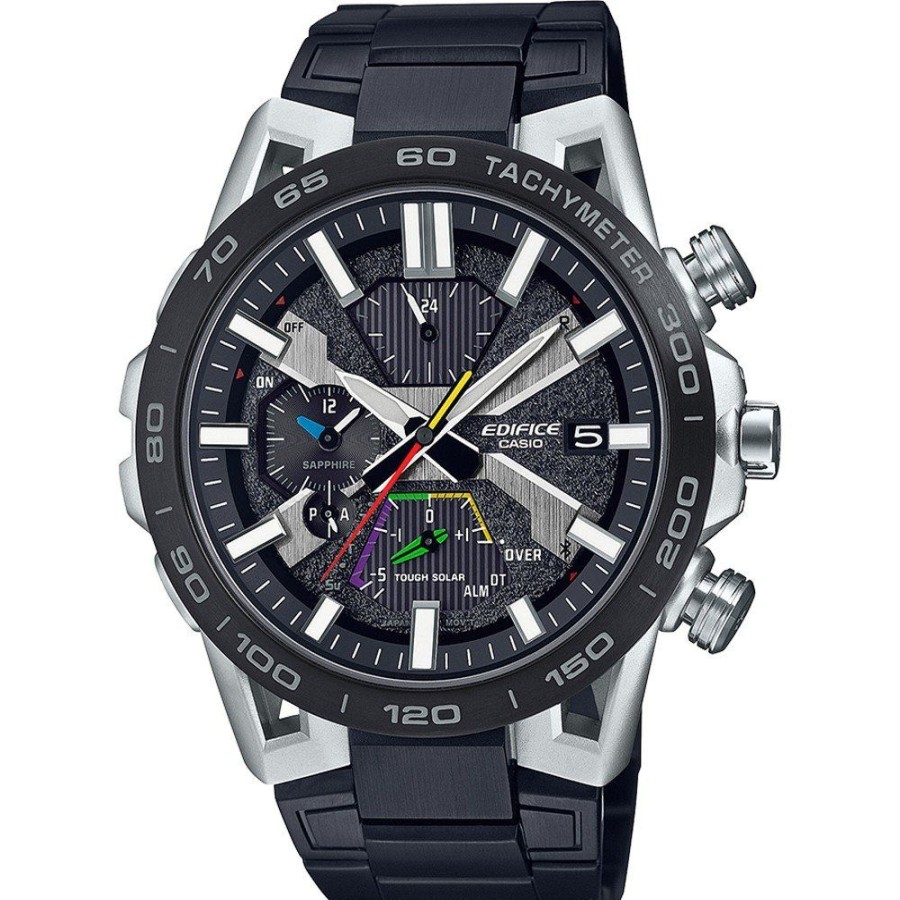 Homem Casio Edifice | Relogio Casio Edifice Bluetooth Eqb-2000Dc-1Aer