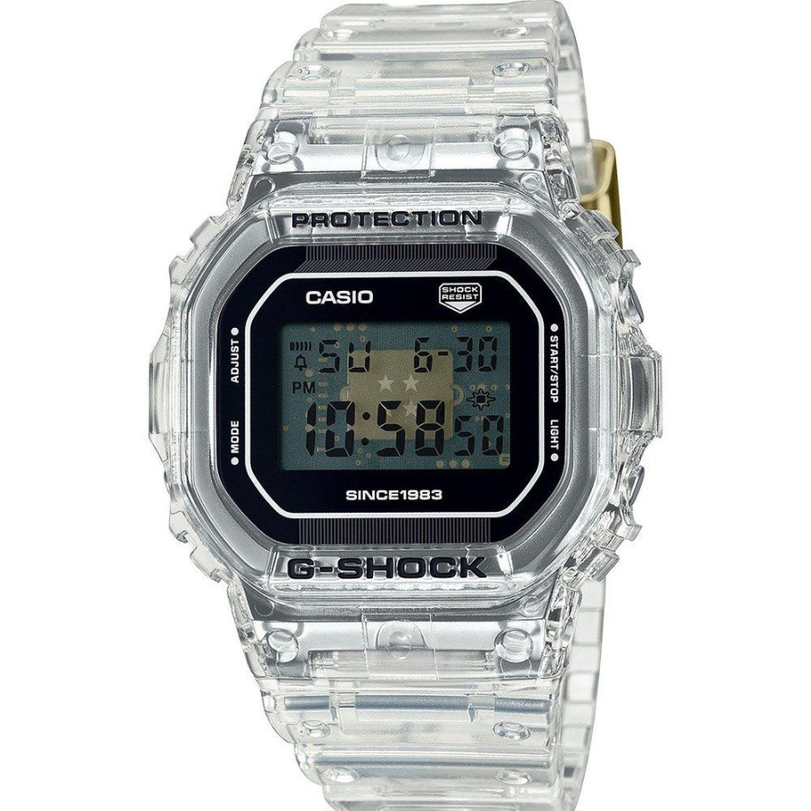 Homem G-Shock | Relogio G-Shock Classic Style Dw-5040Rx-7Er Clear Remix