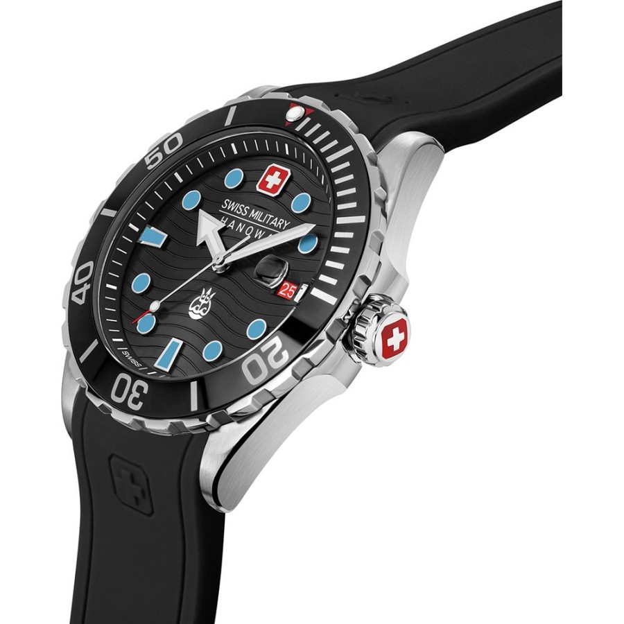 Homem Swiss Military Hanowa | Relogio Swiss Military Hanowa Aqua Smwgn2200303 Offshore Diver Ii