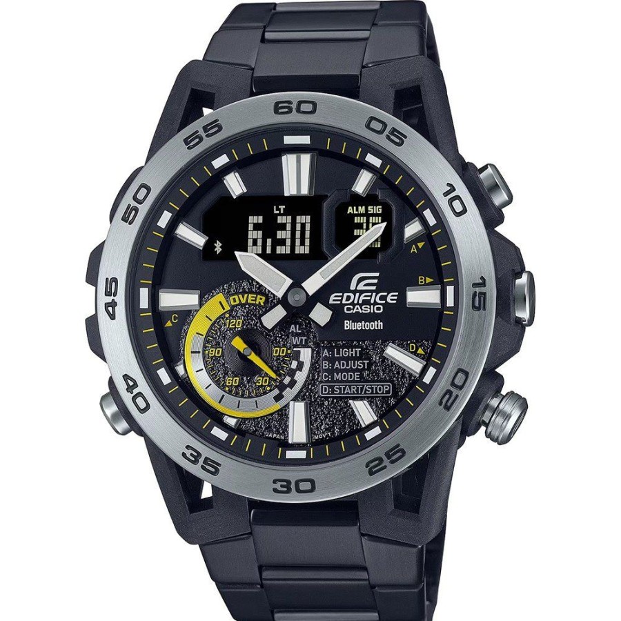 Homem Casio Edifice | Relogio Casio Edifice Bluetooth Ecb-40Dc-1Aef Suspensione