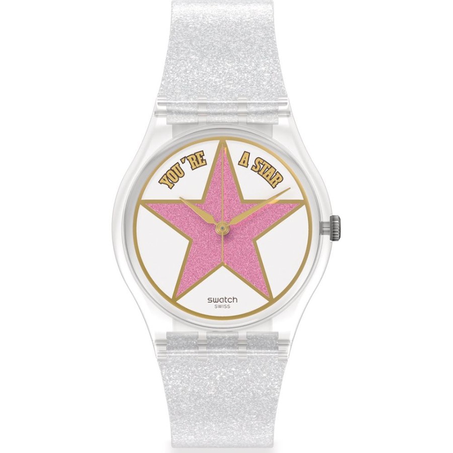 Mulher Swatch | Relogio Swatch Standard Gent So28Z108 Star Mom - Special Edition