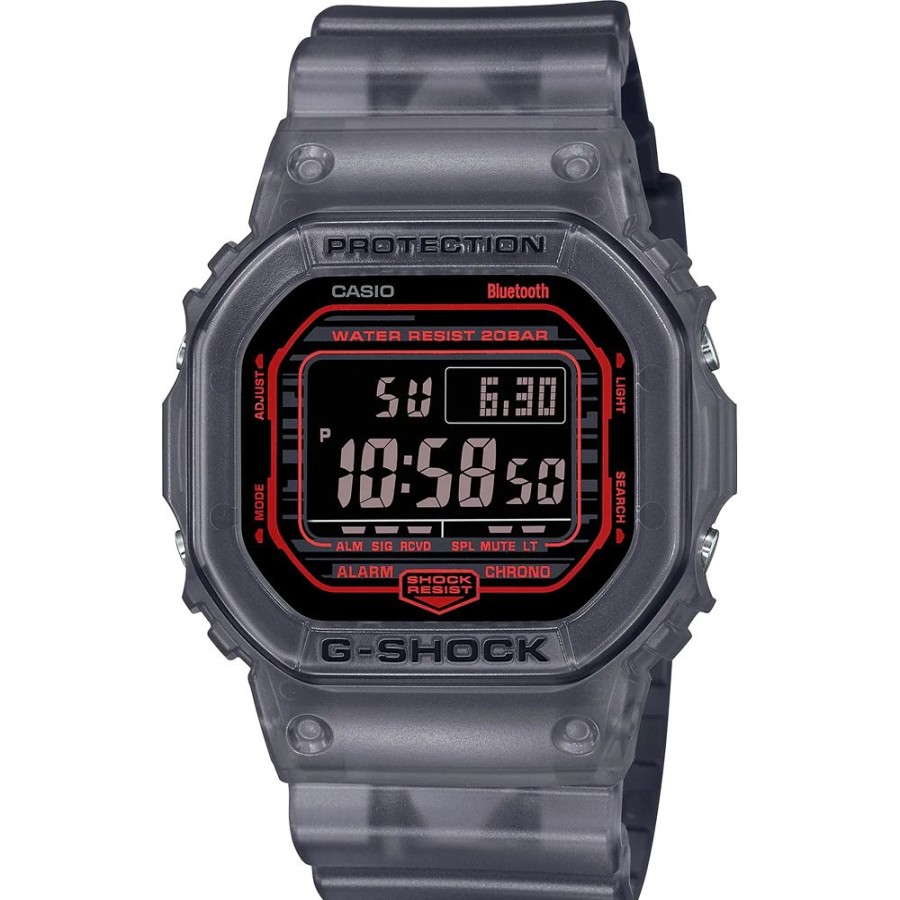 Homem G-Shock | Relogio G-Shock Origin Dw-B5600G-1Er Classic Bluetooth