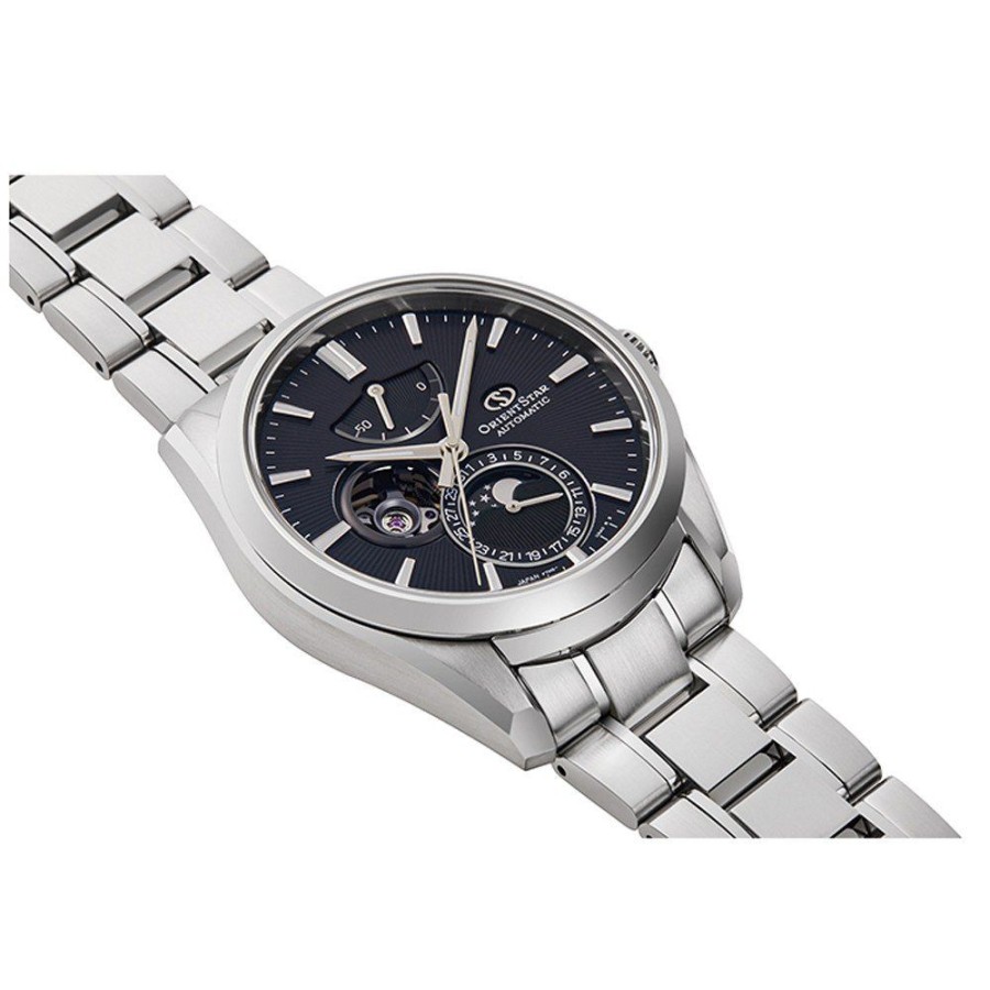 Homem Orient | Relogio Orient Star Re-Ay0001B Orient Star - Moon Phase